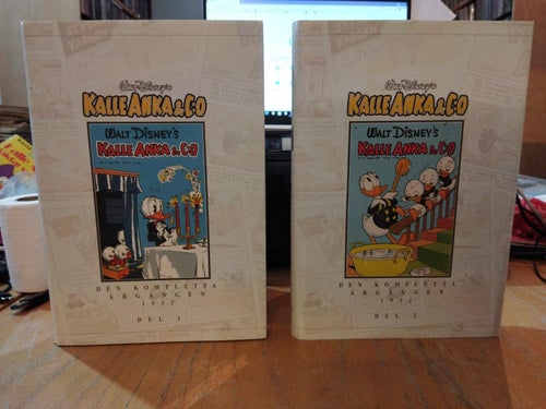 Walt Disneys Kalle Anka & C:o Den kompletta årgången 1951 del 1-2 Very Fine plus