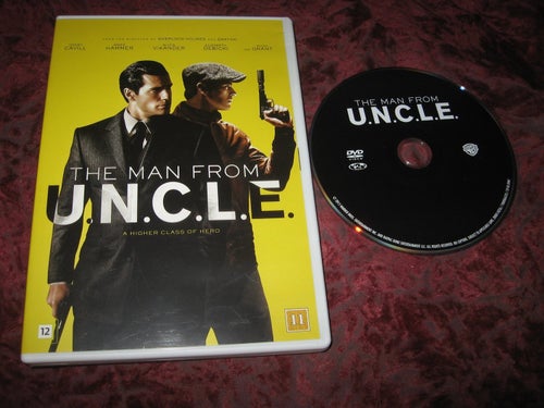 THE MAN FROM U.N.C.L.E. (HENRY CAVILL,ARMIE HAMMER,ALICIA VIKANDER) DVD