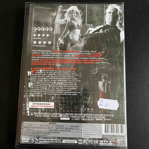 SIN CITY. INPLASTAD DVD ACTION -05