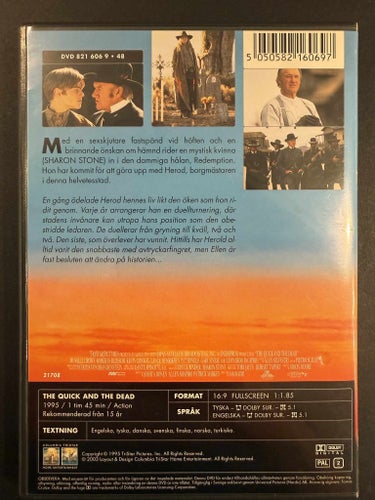 Snabbare än Döden (DVD)