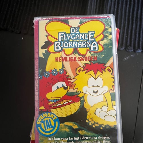 Barn VHS paket - Denver, de flygande björnarna, Nisse, Chipmunkarna