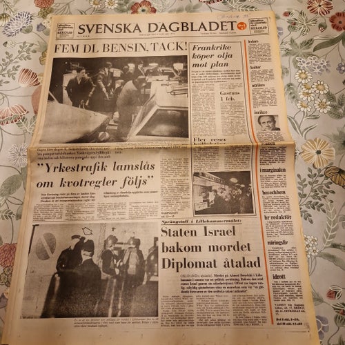 Svenska Dagbladet 8 januari 1974