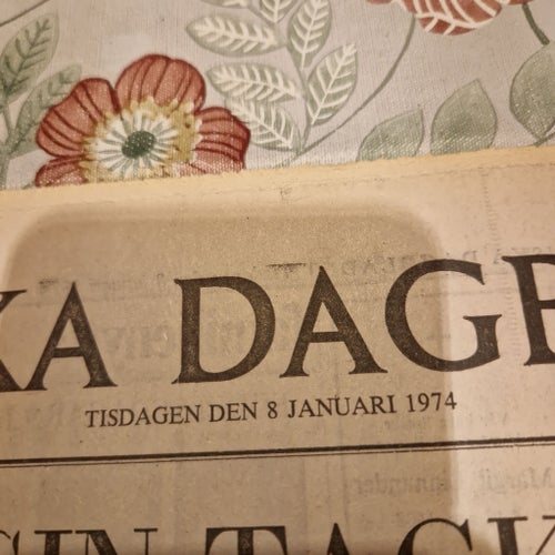 Svenska Dagbladet 8 januari 1974