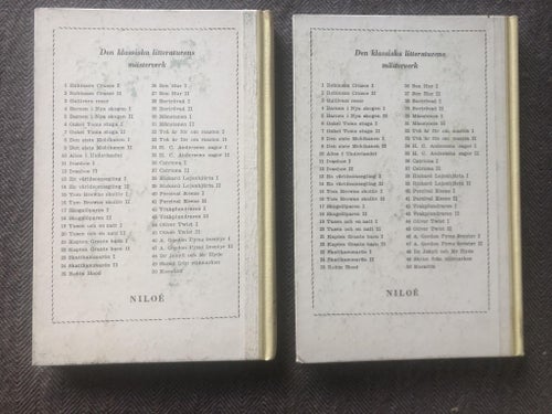 Harriet Beecher-Stowe - Onkel Toms stuga I och II (NU-böcker 1959)
