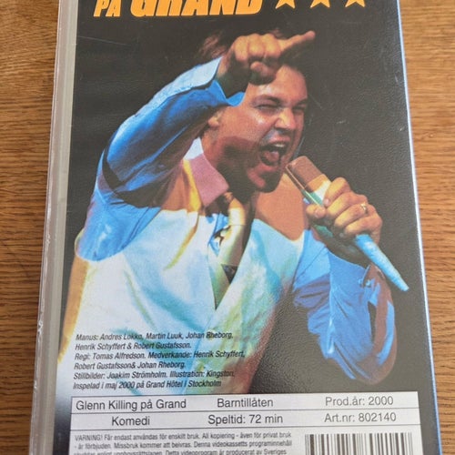 Glenn Killing på Grand VHS