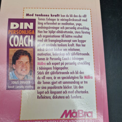 Stärk ditt självförtroende och bli den DU vill vara av Tomas Enhager, 2001