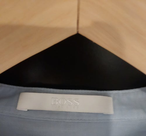 Ljusblå BOSS blus