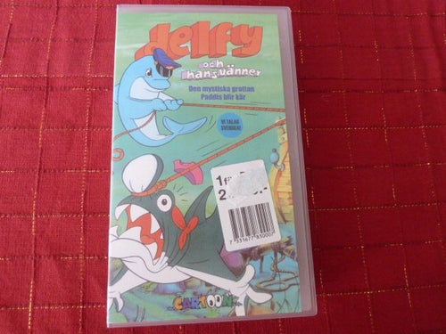 DELFY OCH HANS VÄNNER - DEN MYSTISKA GROTTAN, VHS, FILM