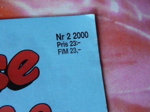 MUSSE PIGG & CO, NR 2 - 2000, TIDNING