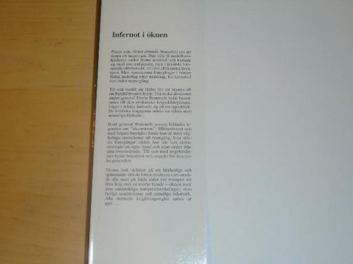 INFERNOT I ÖKNEN - andra världskriget - överste löjtnant Eddy Bauer