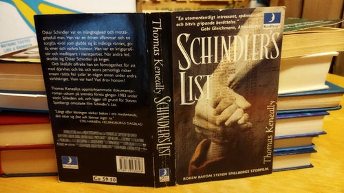 Schindler's list av Thomas Keneally. Bok. Very fine