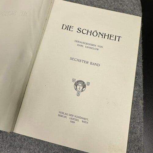 Karl Vanselow - Die Schönheit band 6