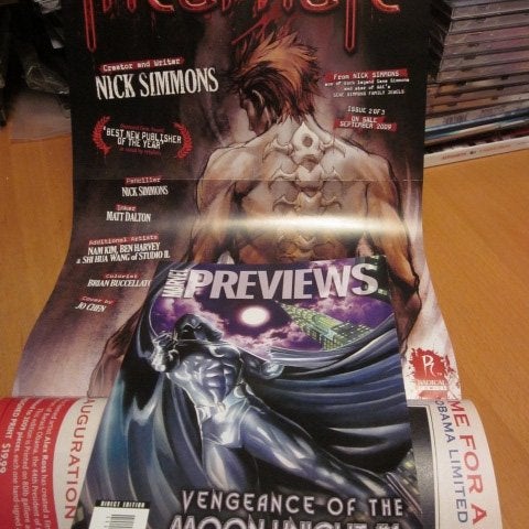 Previews Catalouge July 2009 Marvel Fall Out DC Beasts of bu