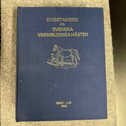 Riksstambok för svenska varmblodiga hästen 1983