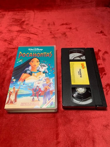 Pocahontas, VHS! (Svensksåld)