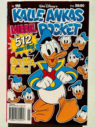 Kalle Anka Pocket -168. VF