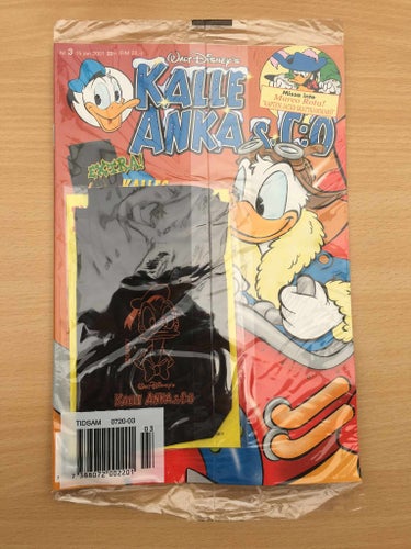 KALLE ANKA Nr 3 2001 - Inplastad - Kalles väska