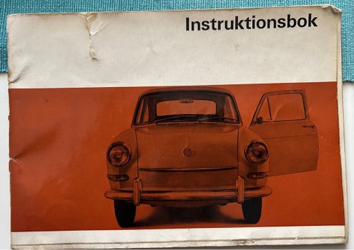 Instruktionsbok Volkswagen