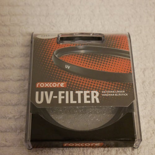 Nytt 58 mm UV-filter Roxcore