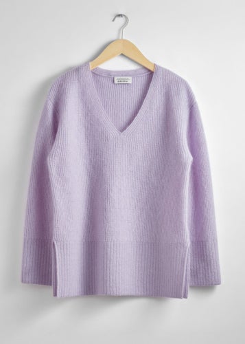 NY & OTHER STORIES VÅR TRÖJA ULL MOHAIR KOSTAT 1000KR FYNDA! trend mode stickad
