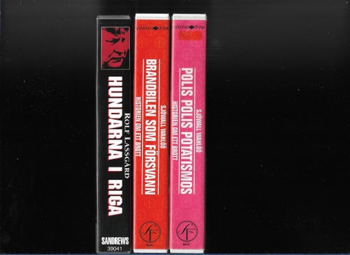 VHS: Svensk Film 3-Pack