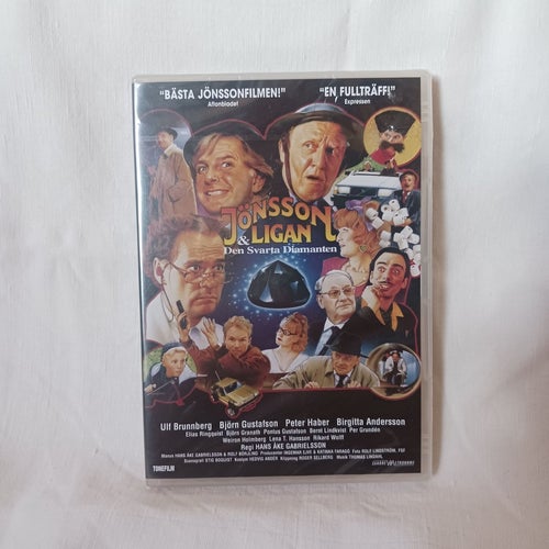 Inplastad, Jönssonligan & Den Svarta Diamanten (DVD)