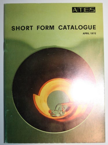 ATES Short Form Catalogue