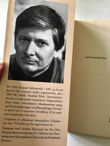 I MIN MORFARS HUS Per Olov Enquist 1988 På danska