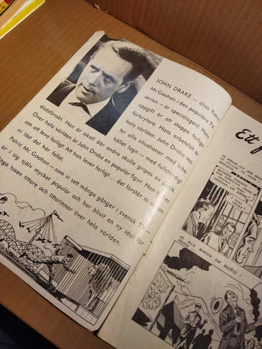 Ett nytt spännande fall för John Drake 1962 Danger Man, Fine