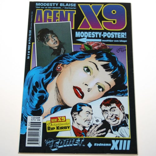 Agent X9 - 1992 - NR 6 - Med Modest poster