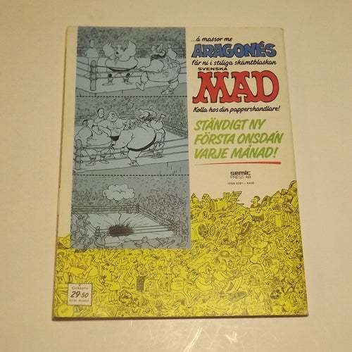 MAD stora julpajaren 1986