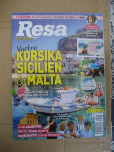Resa 22 Maj-11 Juni-2018 (Stor Guide - Härliga Medelhavet)