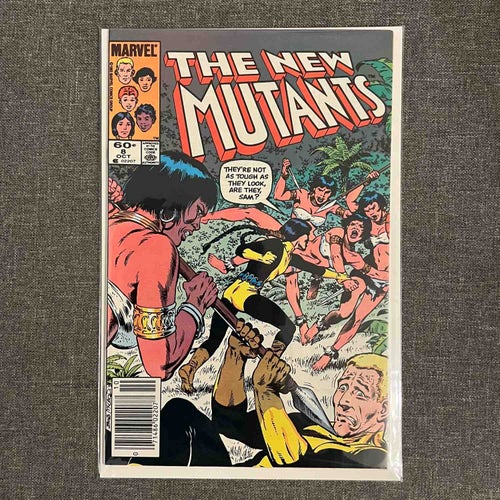 The New Mutants #8 (1983)(Key)