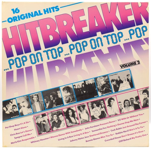 Hitbreaker - Pop On Top... Pop Volume 2 - GER 1988 (14 934 4) VG+/VG+