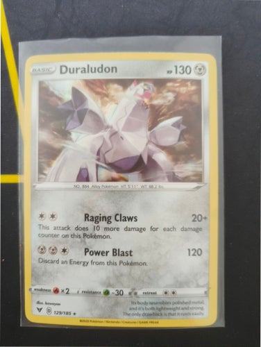 Duraludon 129/185 • Holo Rare • Vivid Voltage P