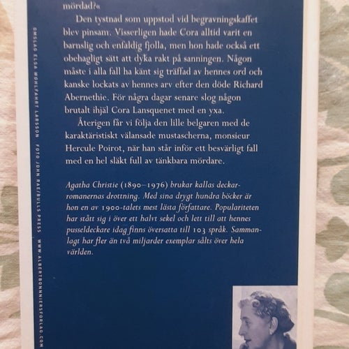 Begravningar är farliga - Agatha Christie - 2000