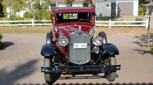 Ford Model A Fordor 3-fönsters Sedan