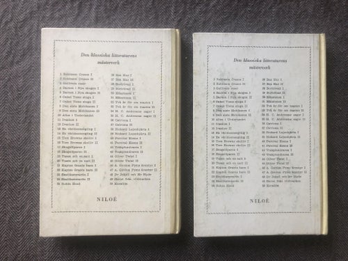 Thomas Hughes - Tom Browns skolliv I och II (NU-böcker 1959)