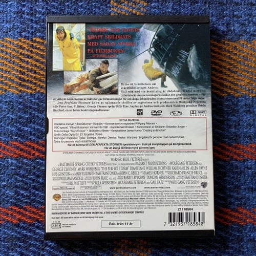 Den perfekta stormen / the Perfect Storm | DVD | Snapcase | George Clooney