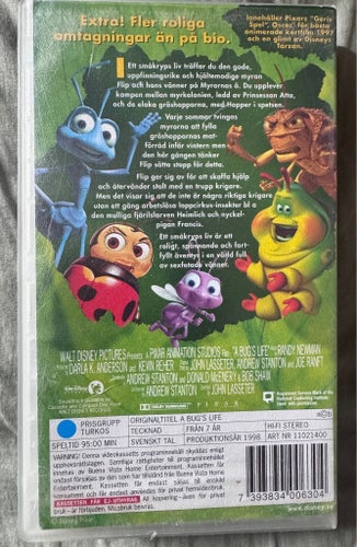 Ett småkryps liv (VHS)