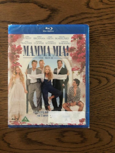 Blu-Ray: Mamma Mia - The Movie - Ny, inplastad!!