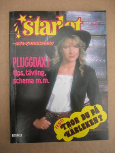 Starlet Nr:34-1984  (I Närbild: Bette Midler)