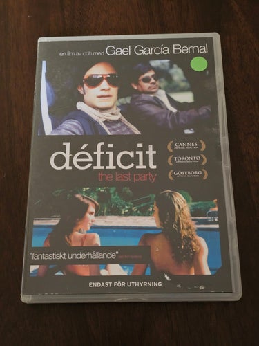 Déficit - The Last Party DVD (SV text)