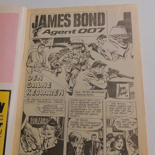 James Bond Agent 007 Nr 3, 1984 . Den galne kejsaren
