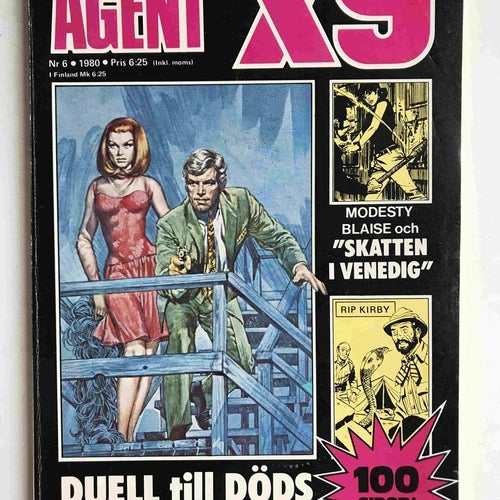 Agent X9 - 1980:6 FN