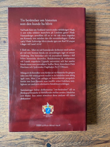 Tänk om... Tio kontrafaktiska berättelser av Lars M Andersson & Ulf Zander (red)