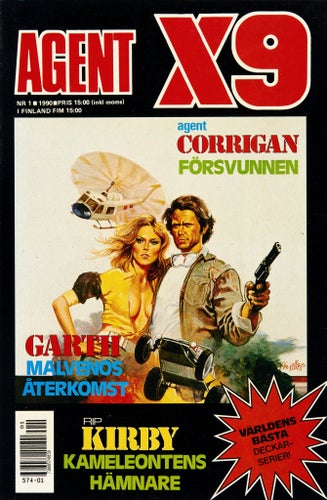 Agent X9 Serietidning 1990 nr 1 (Oläst arkivex)