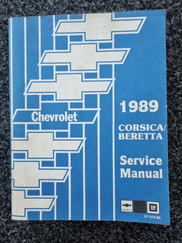 1989 Chevrolet Corsica/Beretta Service Manual