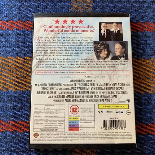 Being There / Välkommen Mr. Chance! | DVD | Snapcase | Peter Sellers Hal Ashby
