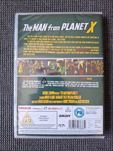 The Man from Planet X DVD (inplastad) Robert Clarke Margaret Field
